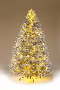 КОРОЛЕВА ЛЕСА ЗАСНЕЖЕННАЯ С ОСВЕЩЕНИЕМ 185 см - Купить в Москве